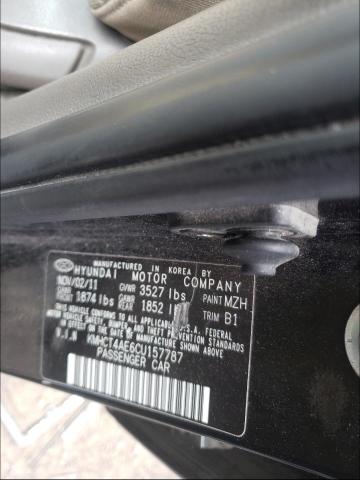 Photo 9 VIN: KMHCT4AE6CU157787 - HYUNDAI ACCENT GLS 