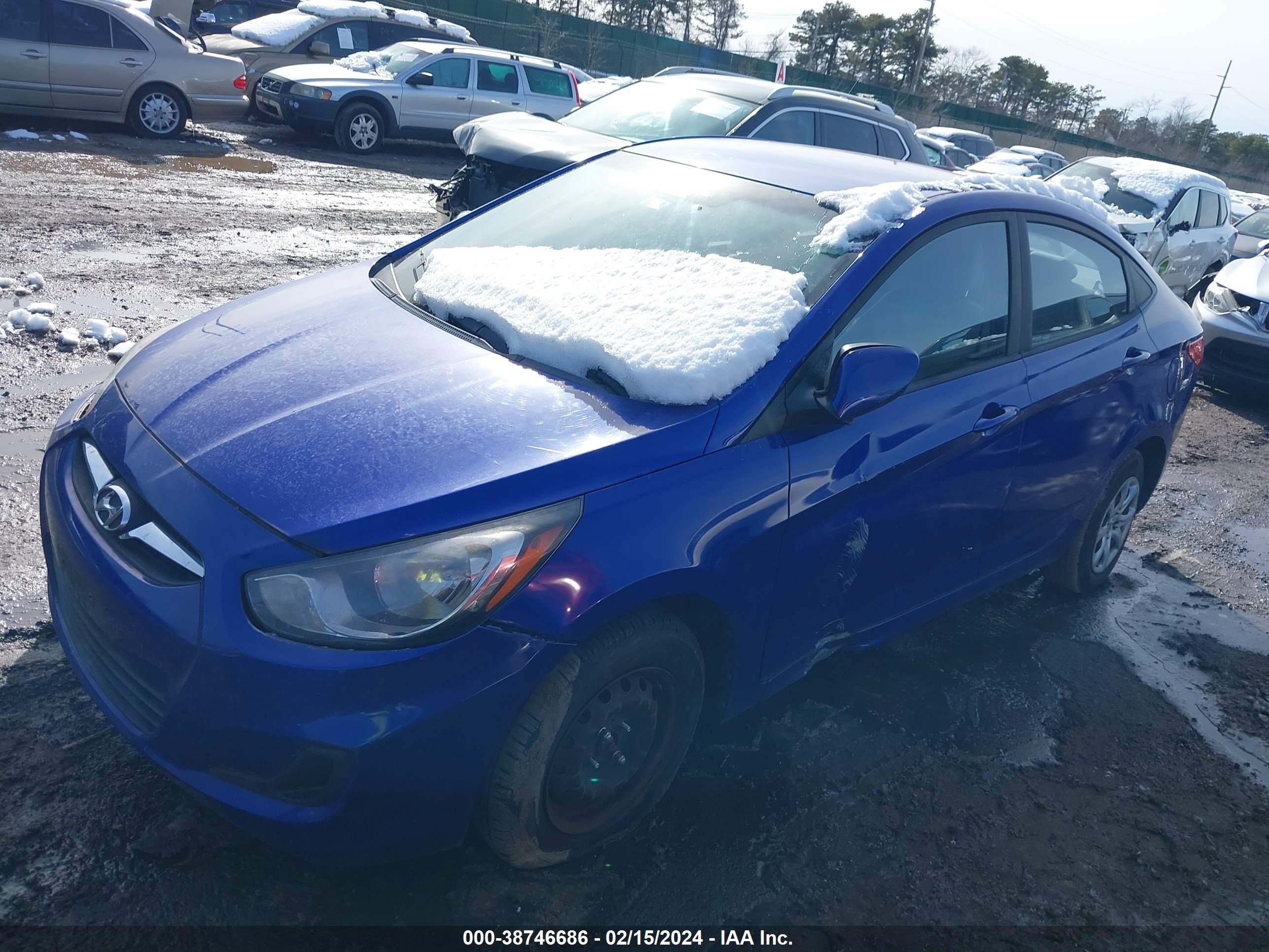 Photo 1 VIN: KMHCT4AE6CU158969 - HYUNDAI ACCENT 