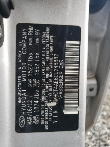 Photo 11 VIN: KMHCT4AE6CU248882 - HYUNDAI ACCENT GLS 