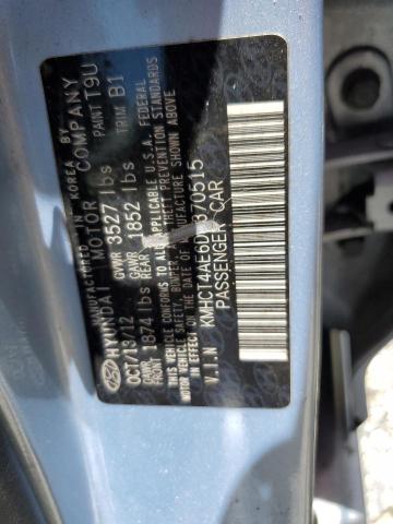 Photo 11 VIN: KMHCT4AE6DU370515 - HYUNDAI ACCENT GLS 