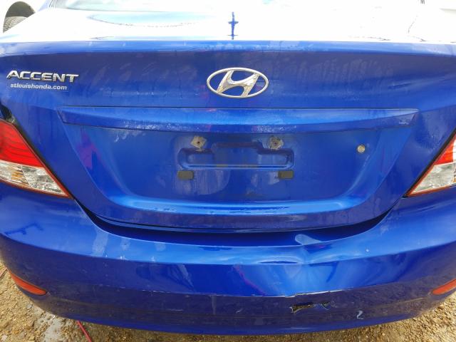 Photo 8 VIN: KMHCT4AE6DU384477 - HYUNDAI ACCENT GLS 