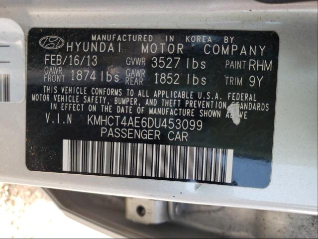 Photo 9 VIN: KMHCT4AE6DU453099 - HYUNDAI ACCENT GLS 