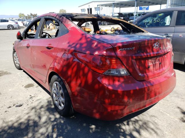 Photo 2 VIN: KMHCT4AE6EU618599 - HYUNDAI ACCENT GLS 