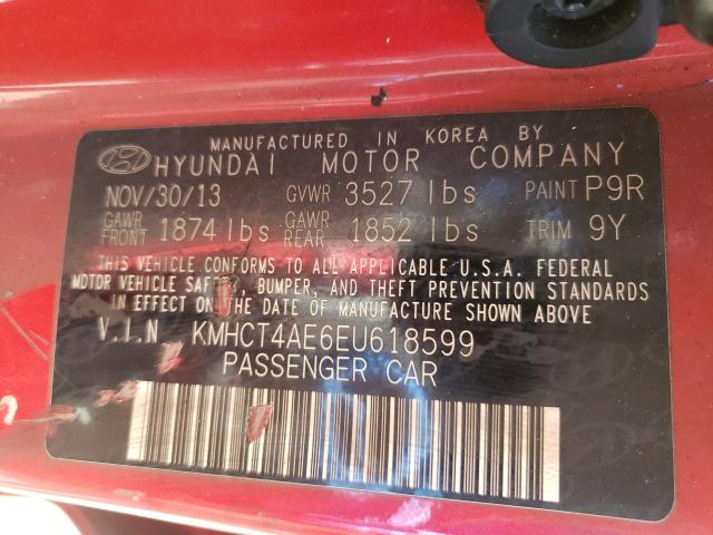 Photo 9 VIN: KMHCT4AE6EU618599 - HYUNDAI ACCENT GLS 