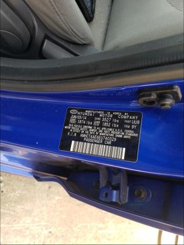 Photo 9 VIN: KMHCT4AE6EU740329 - HYUNDAI ACCENT GLS 