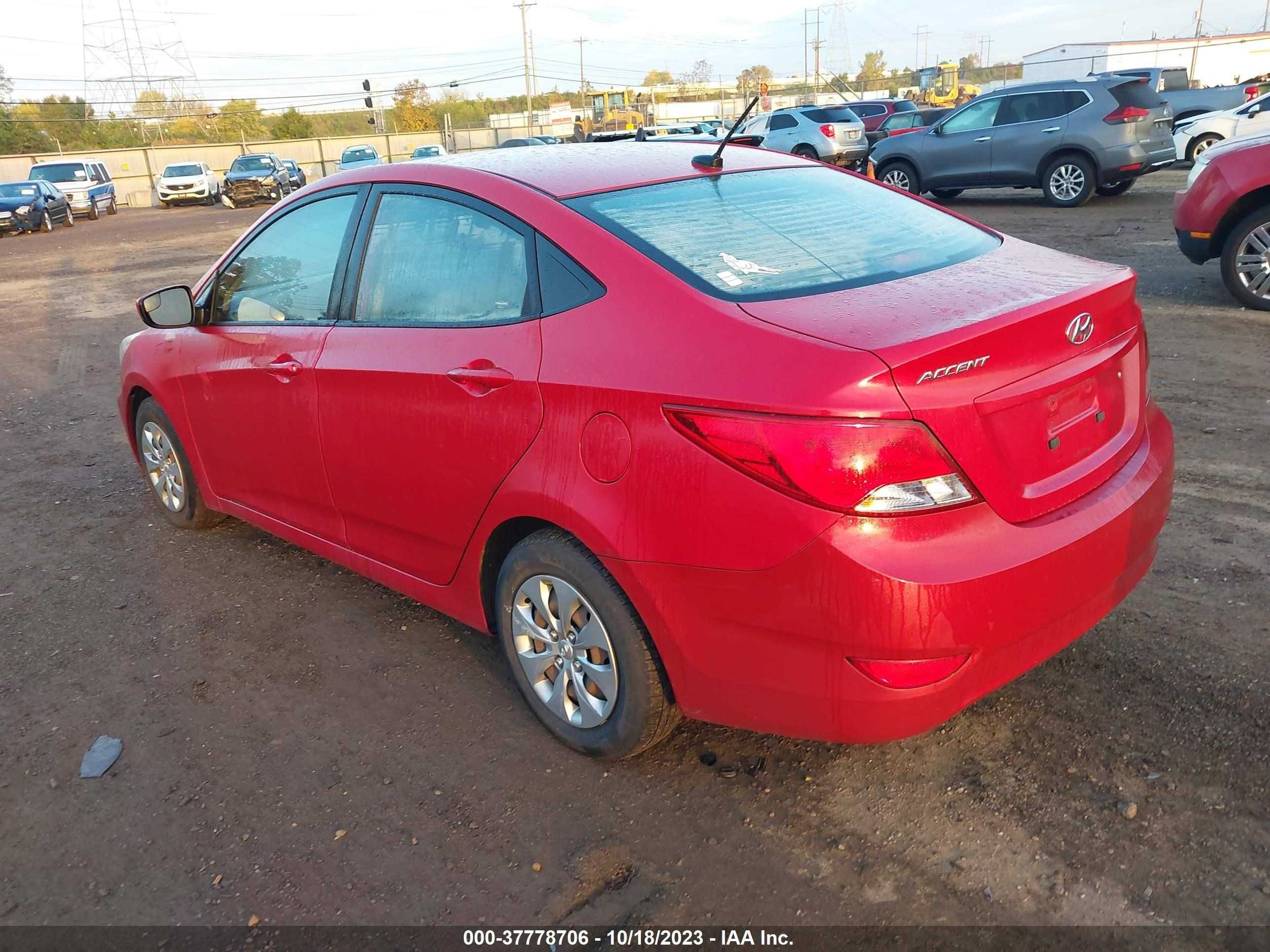 Photo 2 VIN: KMHCT4AE6FU931461 - HYUNDAI ACCENT 