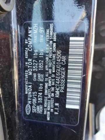 Photo 11 VIN: KMHCT4AE6GU014506 - HYUNDAI ACCENT 