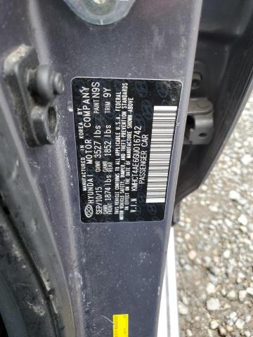 Photo 11 VIN: KMHCT4AE6GU016742 - HYUNDAI ACCENT SE 