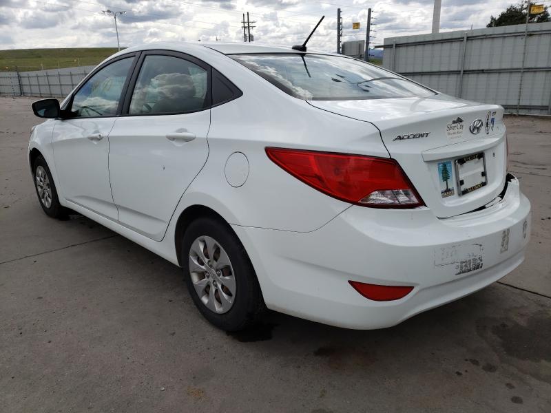 Photo 2 VIN: KMHCT4AE6GU017289 - HYUNDAI ACCENT SE 