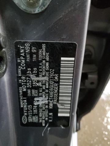 Photo 11 VIN: KMHCT4AE6GU017602 - HYUNDAI ACCENT SE 