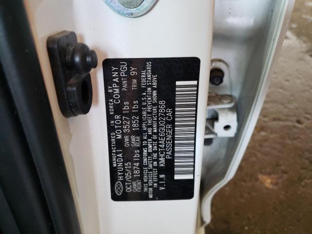 Photo 11 VIN: KMHCT4AE6GU027868 - HYUNDAI ACCENT SE 