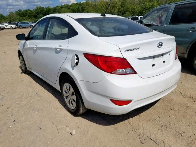 Photo 2 VIN: KMHCT4AE6GU031533 - HYUNDAI ACCENT SE 