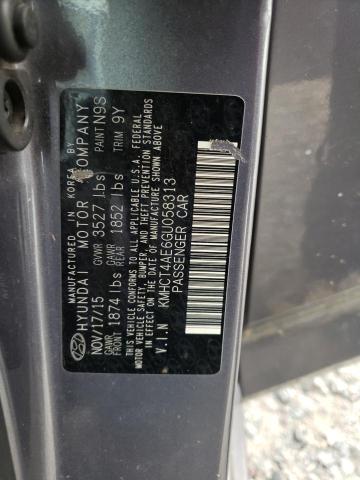 Photo 11 VIN: KMHCT4AE6GU058313 - HYUNDAI ACCENT 