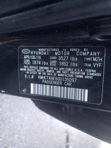 Photo 11 VIN: KMHCT4AE6GU135097 - HYUNDAI ACCENT SE 