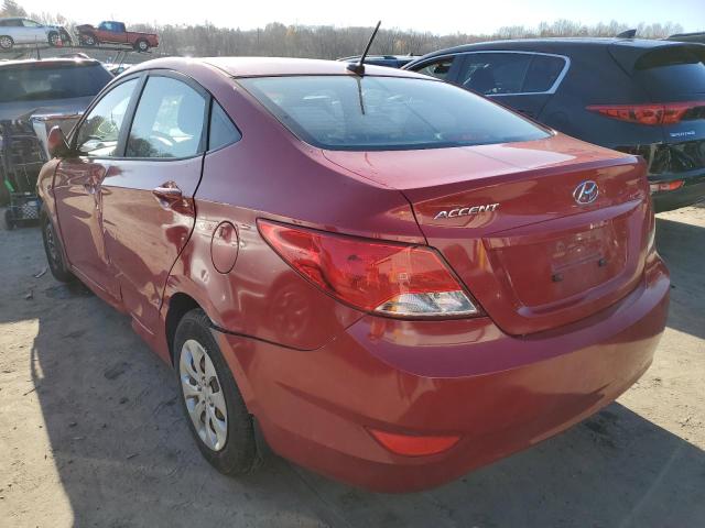 Photo 2 VIN: KMHCT4AE6GU152658 - HYUNDAI ACCENT SE 