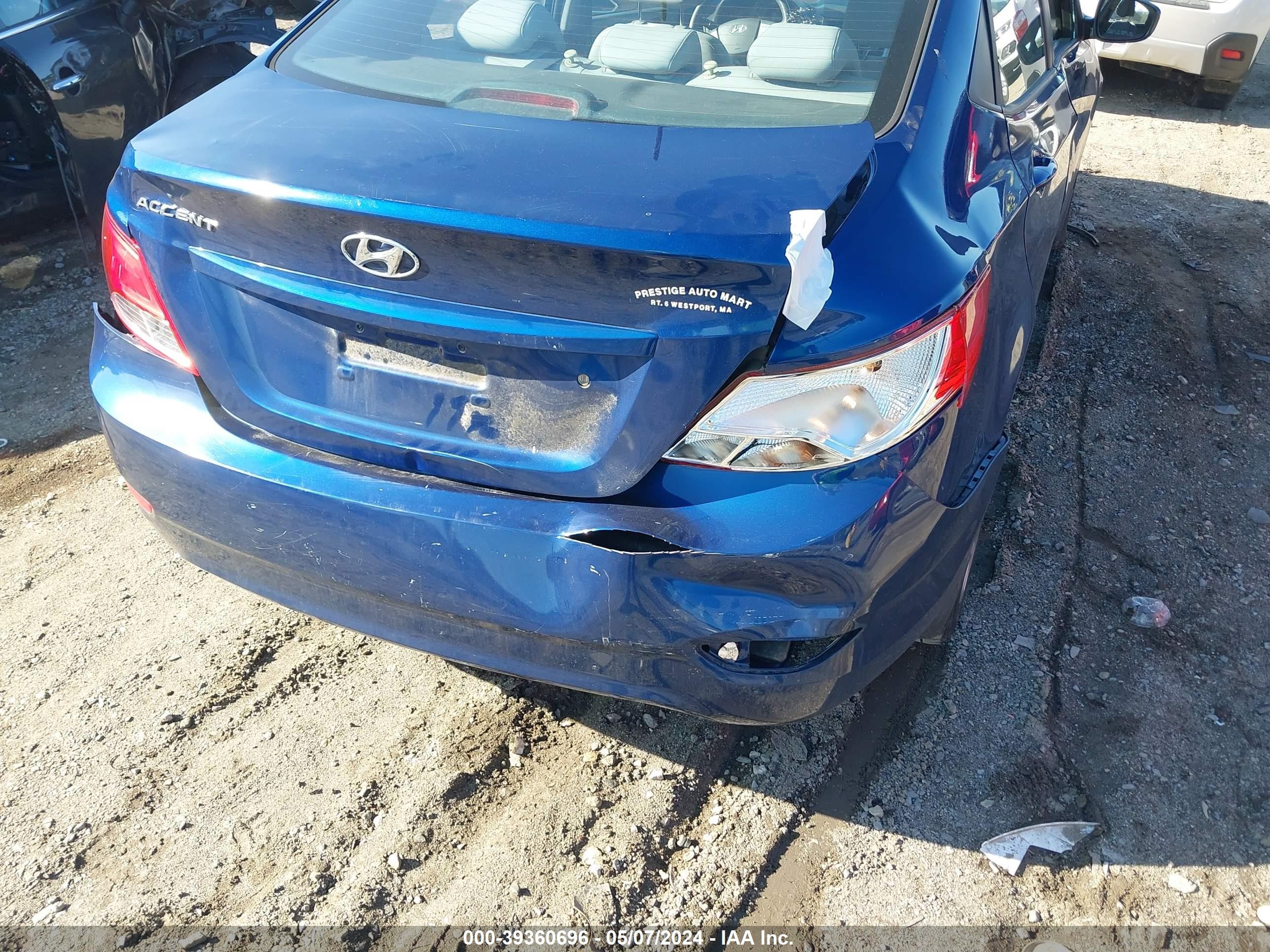 Photo 11 VIN: KMHCT4AE6GU167287 - HYUNDAI ACCENT 