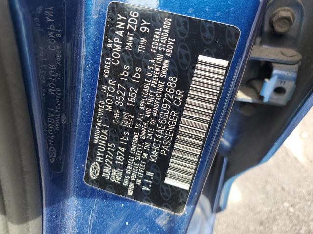 Photo 12 VIN: KMHCT4AE6GU972688 - HYUNDAI ACCENT SE 