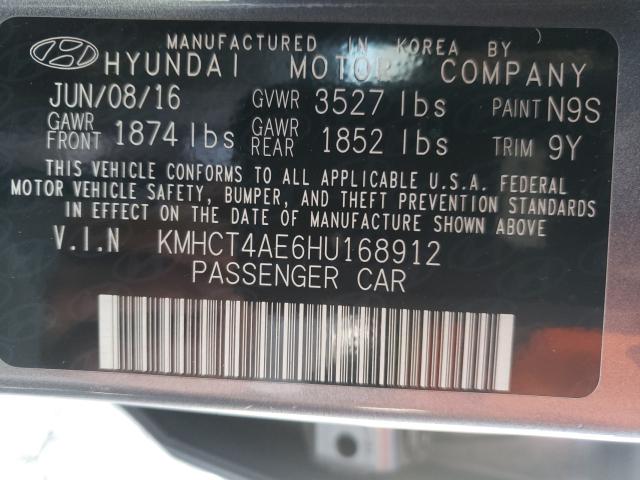 Photo 9 VIN: KMHCT4AE6HU168912 - HYUNDAI ACCENT SE 