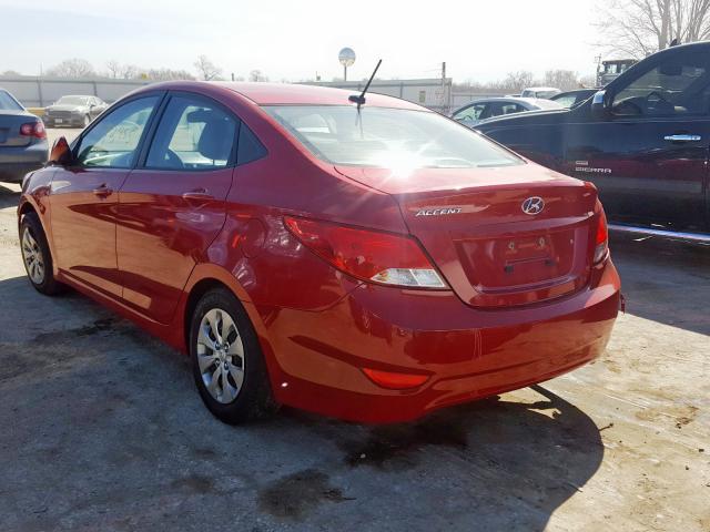 Photo 2 VIN: KMHCT4AE6HU185726 - HYUNDAI ACCENT SE 