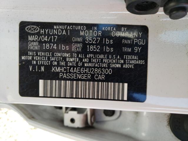 Photo 11 VIN: KMHCT4AE6HU286300 - HYUNDAI ACCENT SE 