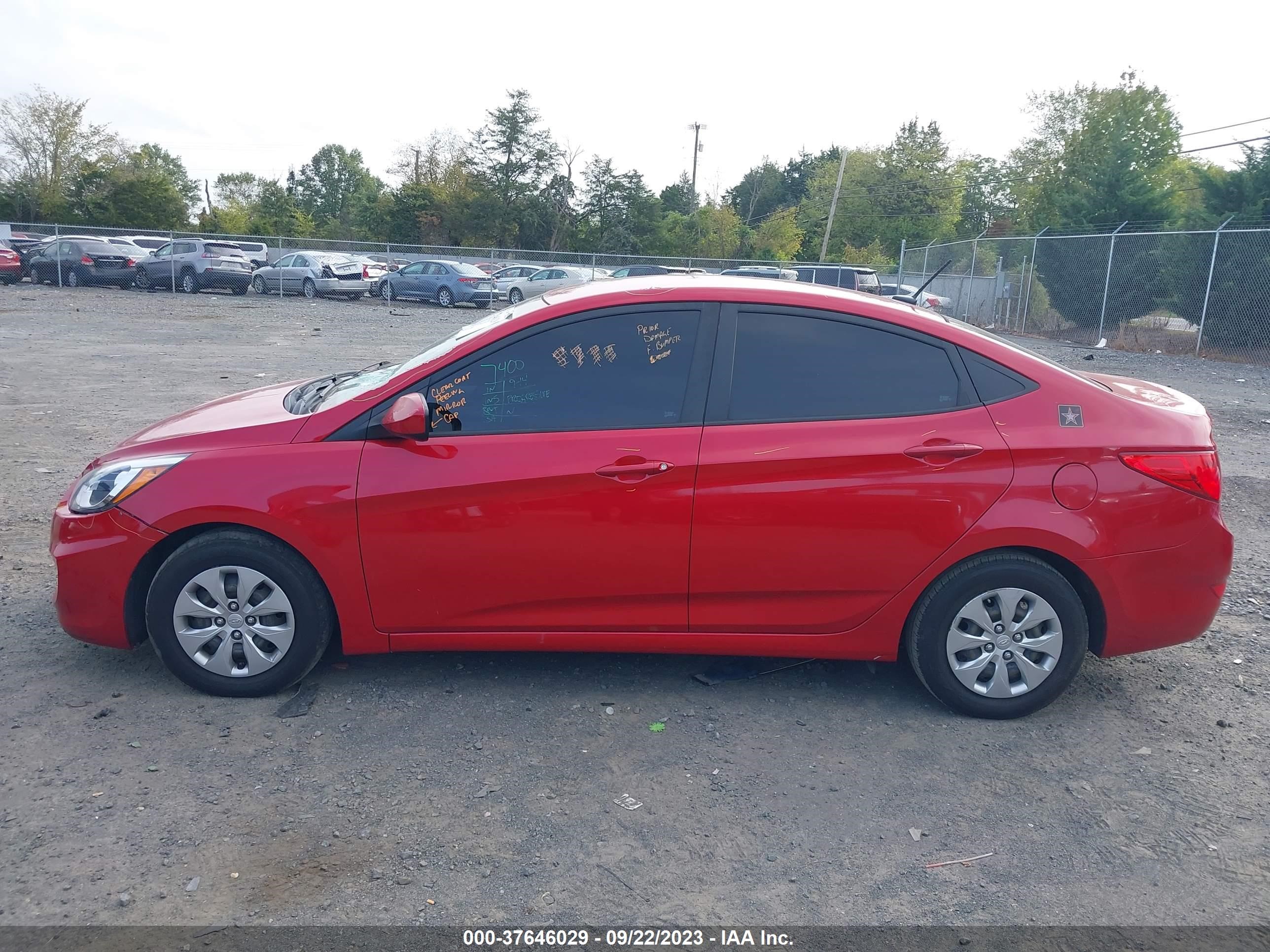 Photo 13 VIN: KMHCT4AE6HU290587 - HYUNDAI ACCENT 