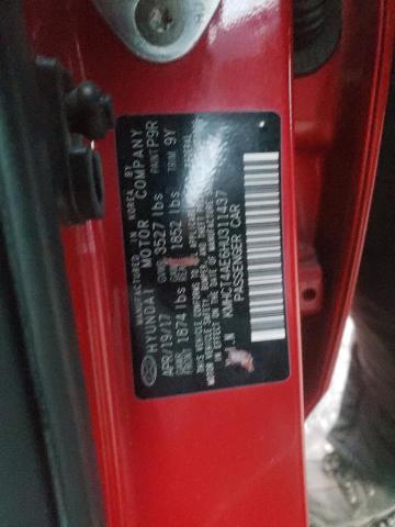 Photo 9 VIN: KMHCT4AE6HU311437 - HYUNDAI ACCENT 