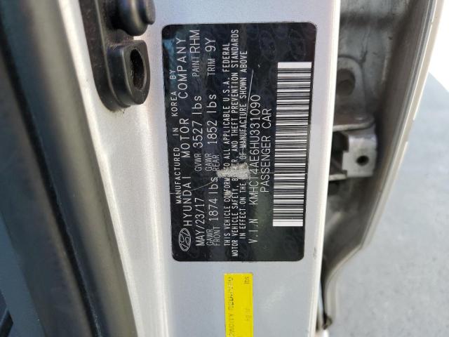 Photo 11 VIN: KMHCT4AE6HU331090 - HYUNDAI ACCENT SE 