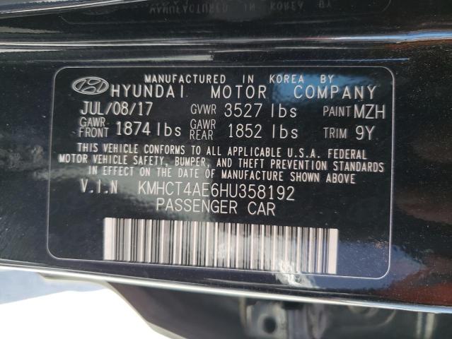 Photo 11 VIN: KMHCT4AE6HU358192 - HYUNDAI ACCENT 