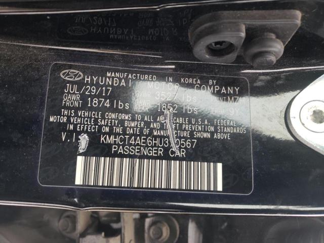 Photo 9 VIN: KMHCT4AE6HU370567 - HYUNDAI ACCENT SE 