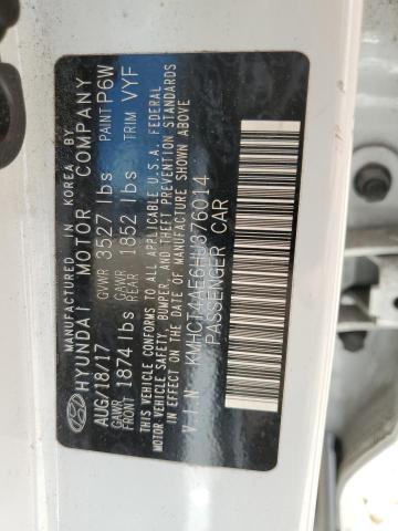 Photo 9 VIN: KMHCT4AE6HU376014 - HYUNDAI ACCENT SE 