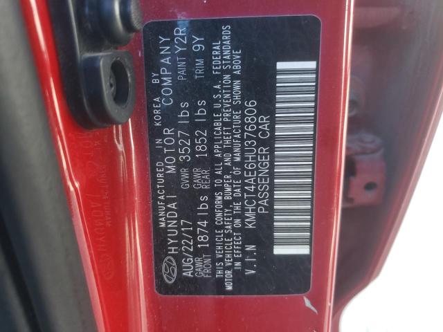 Photo 12 VIN: KMHCT4AE6HU376806 - HYUNDAI ACCENT SE 