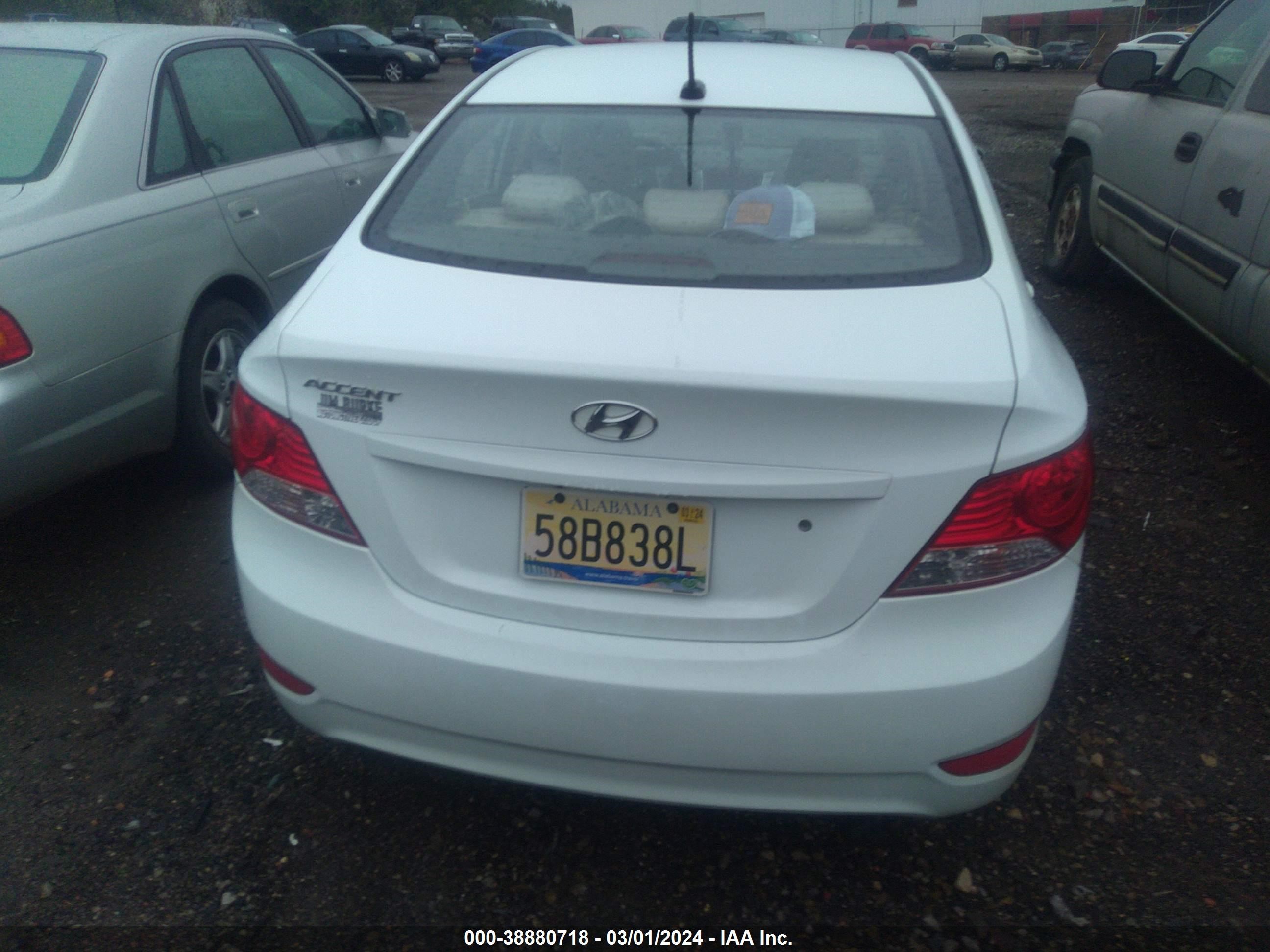 Photo 8 VIN: KMHCT4AE7CU165039 - HYUNDAI ACCENT 