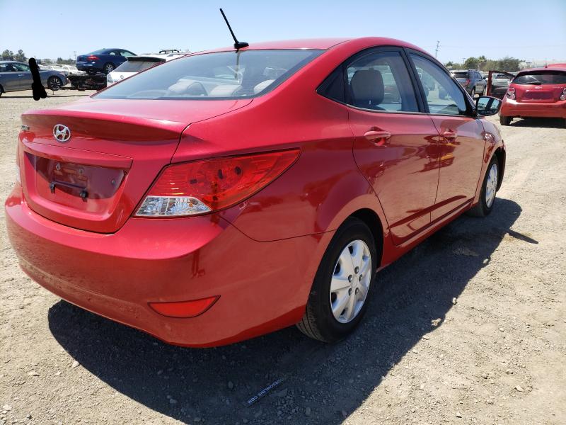 Photo 3 VIN: KMHCT4AE7DU310601 - HYUNDAI ACCENT GLS 