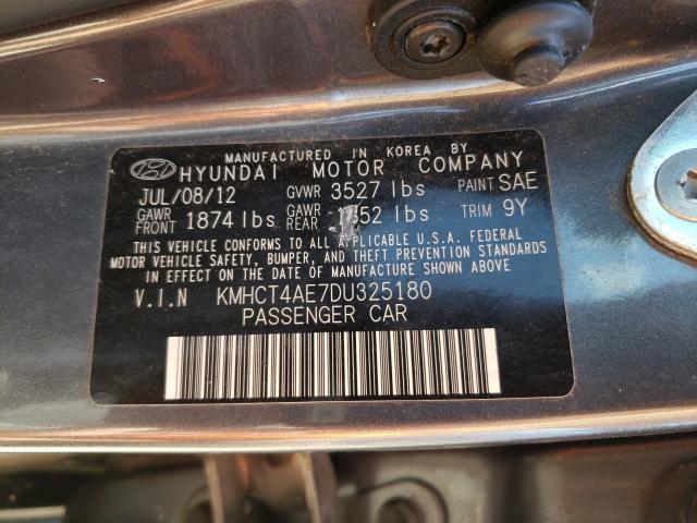 Photo 9 VIN: KMHCT4AE7DU325180 - HYUNDAI ACCENT GLS 