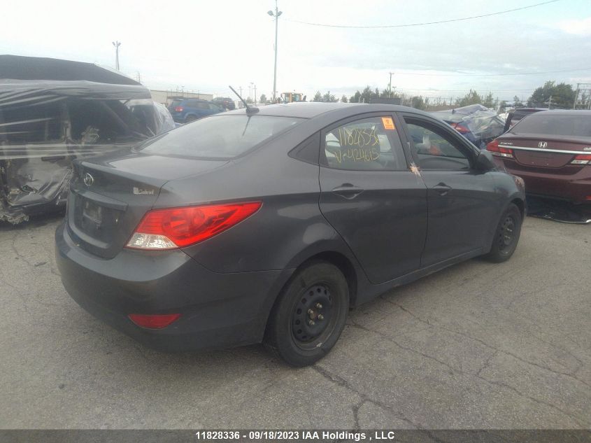 Photo 3 VIN: KMHCT4AE7DU424615 - HYUNDAI ACCENT 