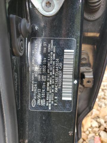 Photo 9 VIN: KMHCT4AE7DU443634 - HYUNDAI ACCENT GLS 