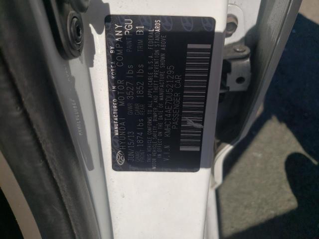 Photo 9 VIN: KMHCT4AE7DU521295 - HYUNDAI ACCENT GLS 