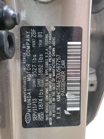 Photo 11 VIN: KMHCT4AE7DU567757 - HYUNDAI ACCENT 