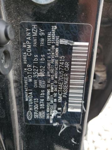 Photo 11 VIN: KMHCT4AE7DU577415 - HYUNDAI ACCENT GLS 