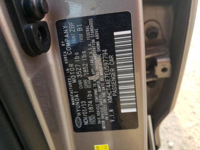 Photo 11 VIN: KMHCT4AE7EU597794 - HYUNDAI ACCENT GLS 