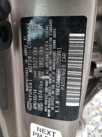 Photo 11 VIN: KMHCT4AE7EU705461 - HYUNDAI ACCENT GLS 