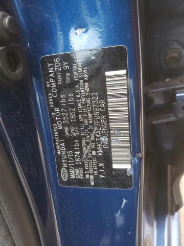 Photo 11 VIN: KMHCT4AE7FU897322 - HYUNDAI ACCENT GLS 