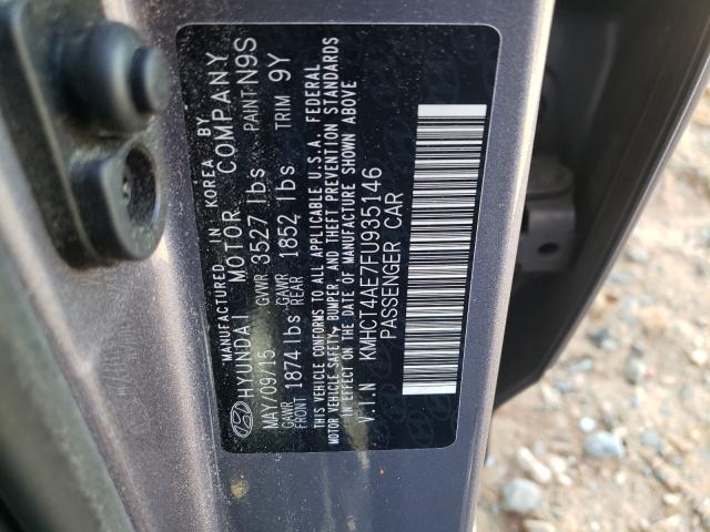 Photo 9 VIN: KMHCT4AE7FU935146 - HYUNDAI ACCENT GLS 