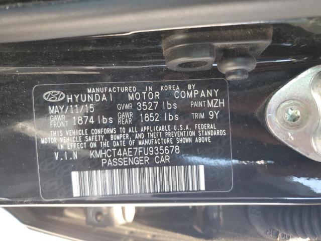 Photo 12 VIN: KMHCT4AE7FU935678 - HYUNDAI ACCENT 