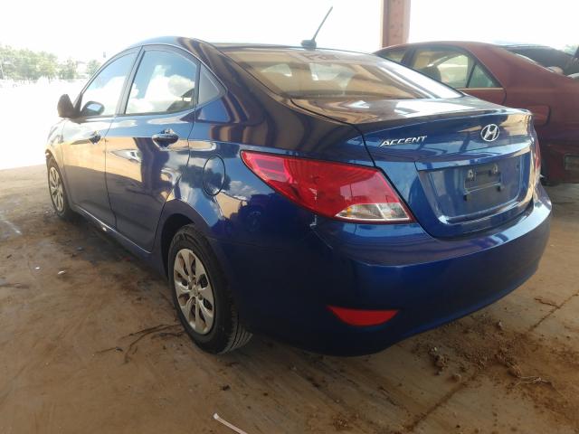 Photo 2 VIN: KMHCT4AE7GU036143 - HYUNDAI ACCENT SE 