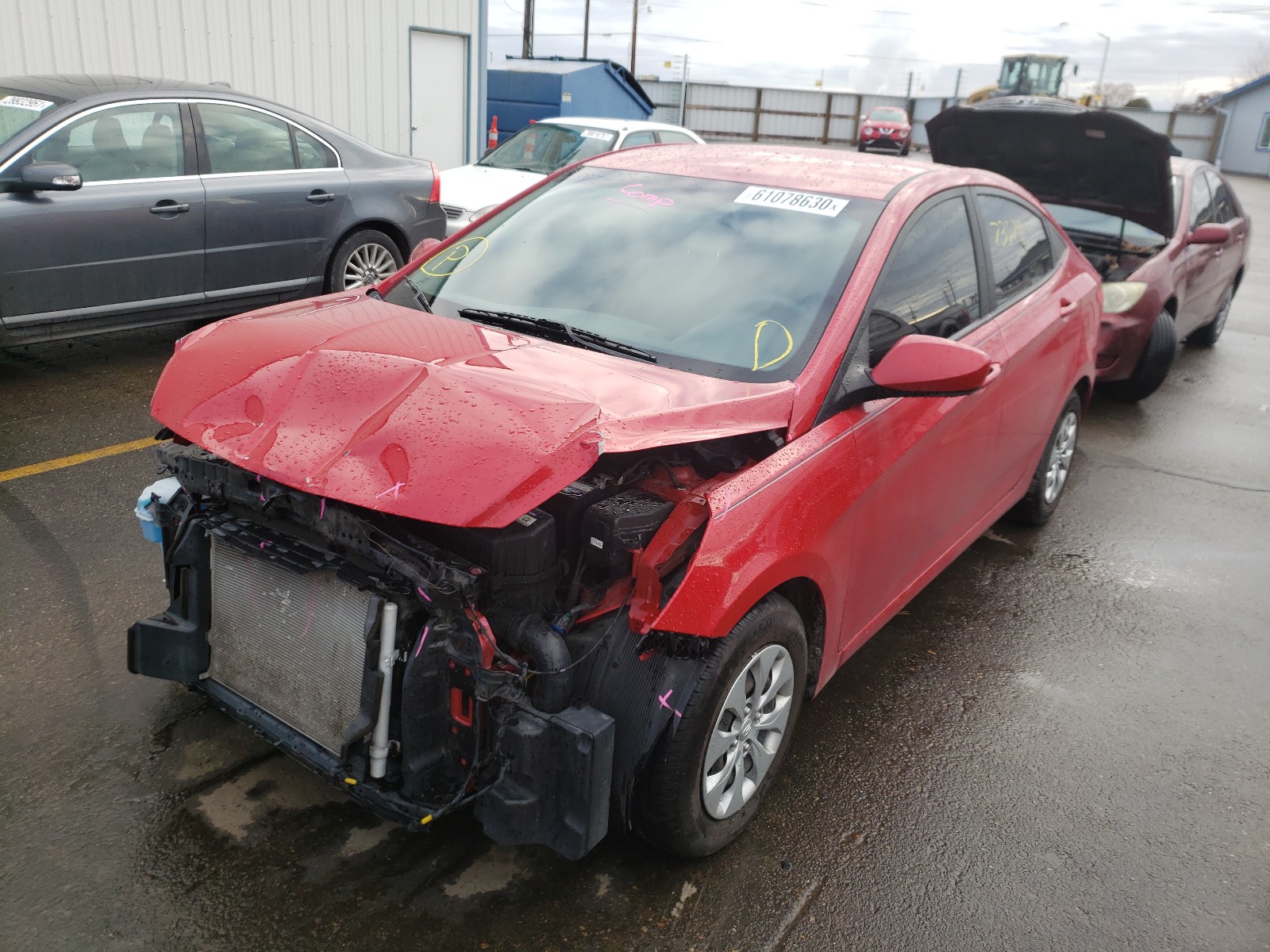 Photo 1 VIN: KMHCT4AE7GU071524 - HYUNDAI ACCENT SE 