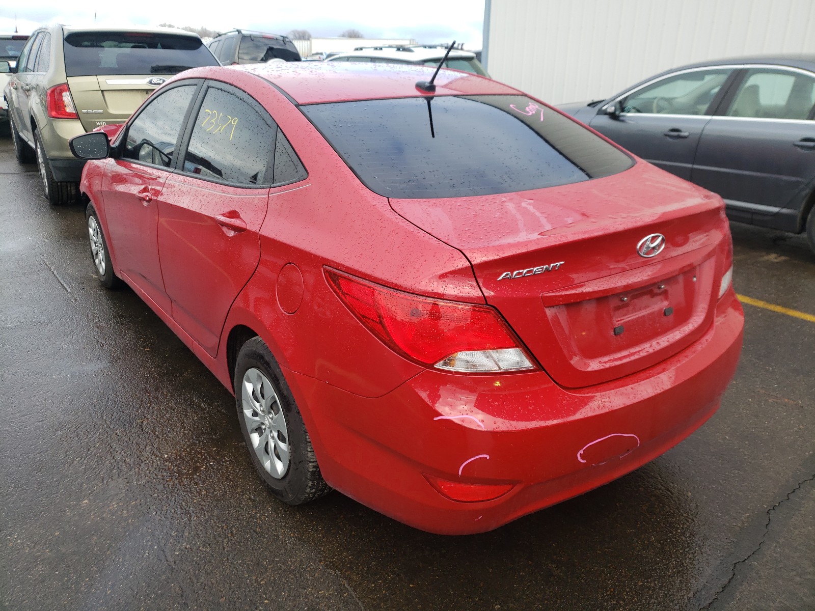 Photo 2 VIN: KMHCT4AE7GU071524 - HYUNDAI ACCENT SE 