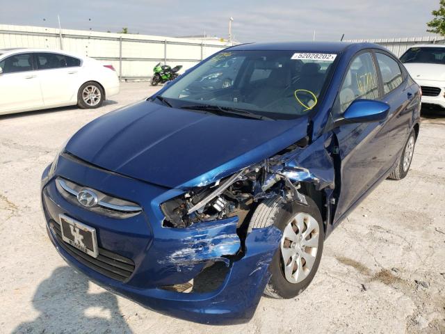 Photo 1 VIN: KMHCT4AE7GU092843 - HYUNDAI ACCENT SE 