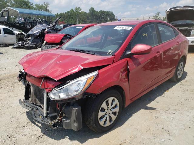 Photo 1 VIN: KMHCT4AE7GU093619 - HYUNDAI ACCENT SE 