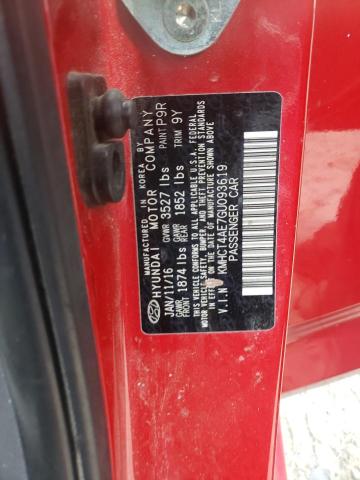 Photo 9 VIN: KMHCT4AE7GU093619 - HYUNDAI ACCENT SE 